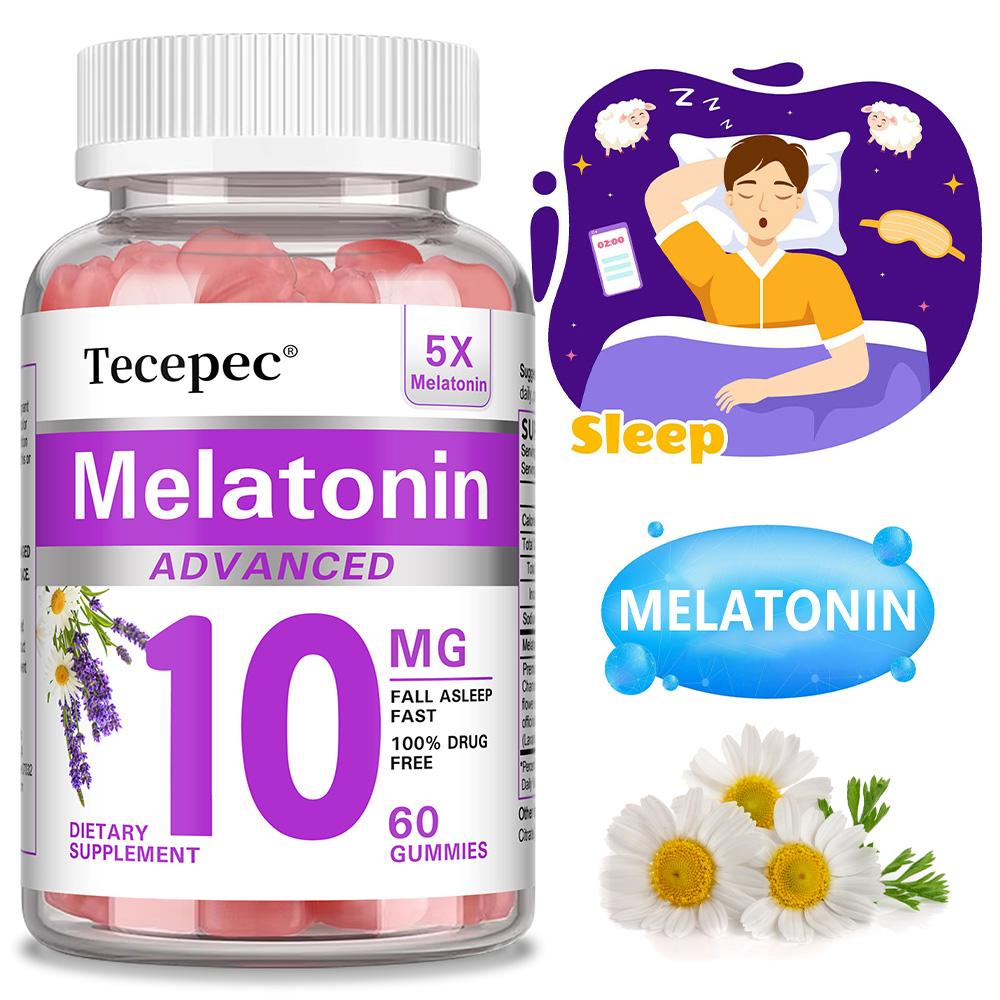 Melatonin Sleep Gummy - Melatonina 10mg w żelkach – Naturalne