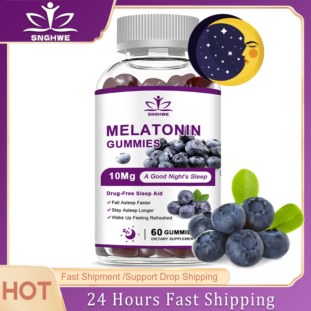 Melatonin Sleep Gummy - Żelki z melatoniną 10mg do spania,