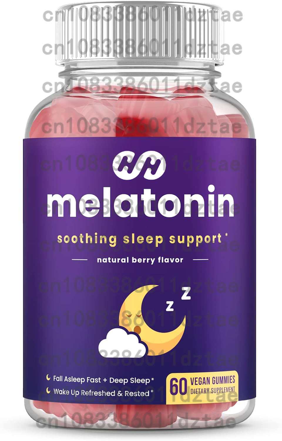 Melatonin Sleep Gummy - Melatonina w żelkach - wspomaganie snu,