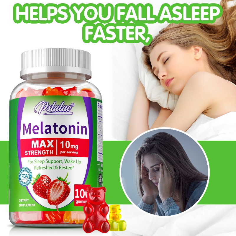 Melatonin Sleep Gummy - Melatonina w żelkach - wspomaga sen,