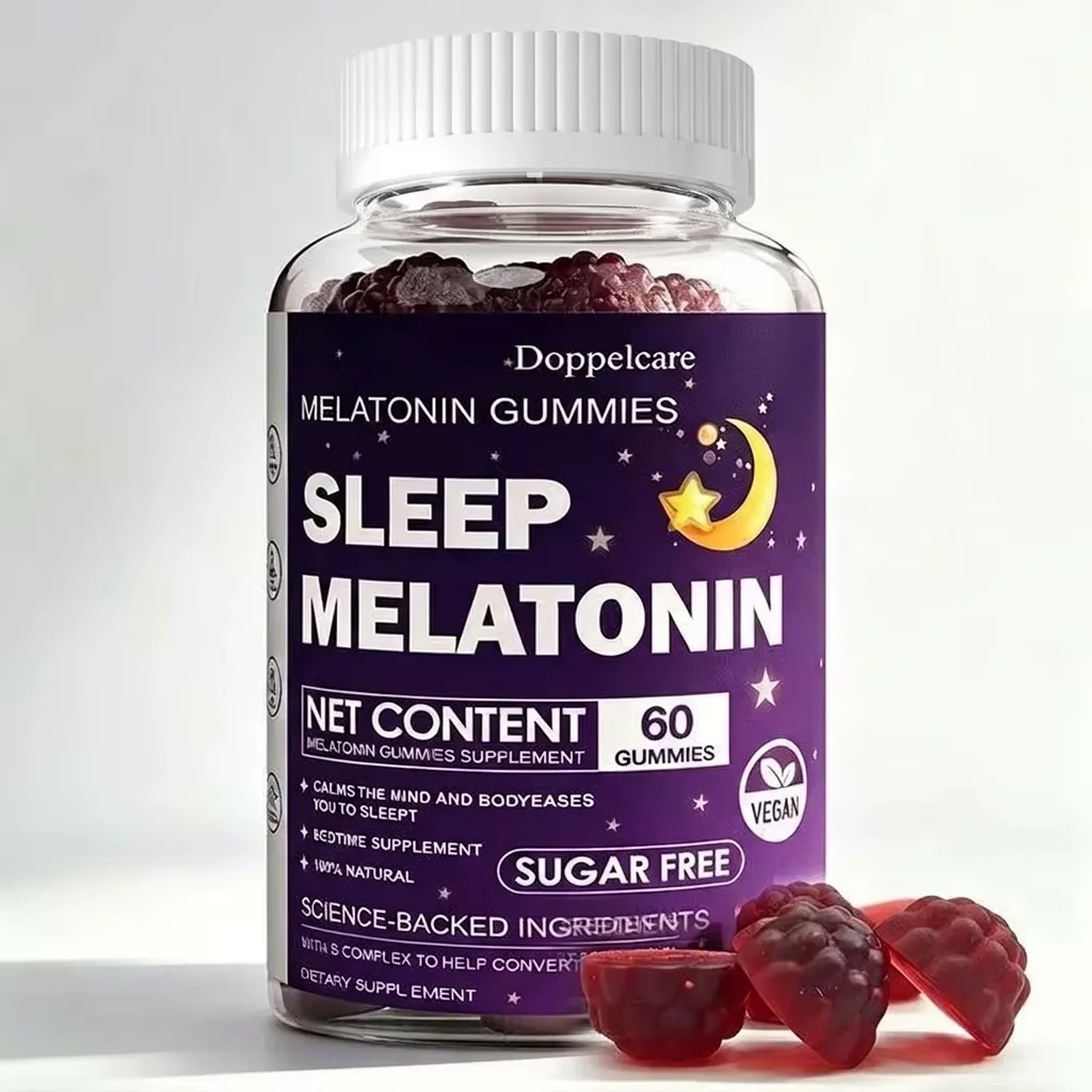 Melatonin Sleep Gummy - Melatonina w żelkach 10MG, wegańskie żelki