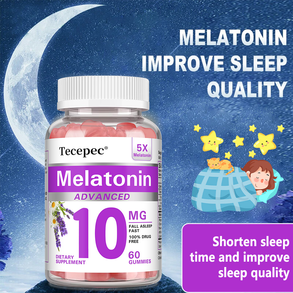 Melatonina 10mg w żelkach – Na – Melatonin Sleep Gummy recenzja i cena
