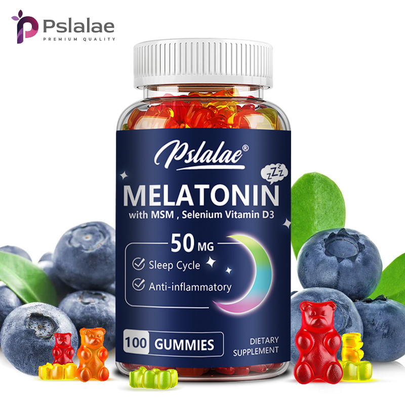 Melatonina Gummies 50 mg - Pom – Melatonin Sleep Gummy recenzja i cena
