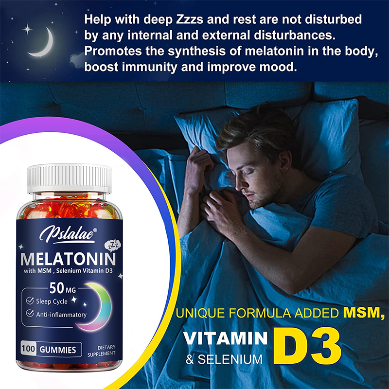 Melatonina Gummies 50 mg - Pom – Melatonin Sleep Gummy recenzja i cena
