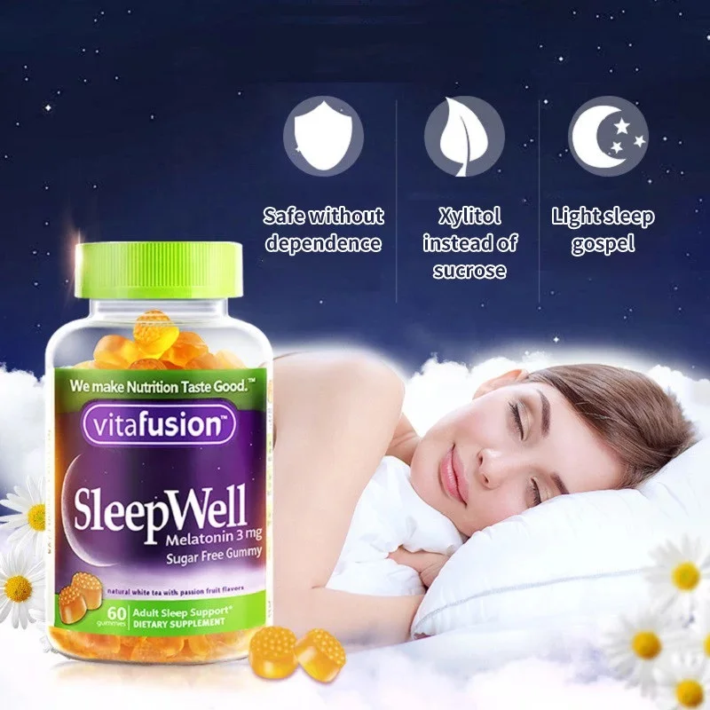 American Vitafusion Sleepwell  – Melatonin Sleep Gummy recenzja i cena