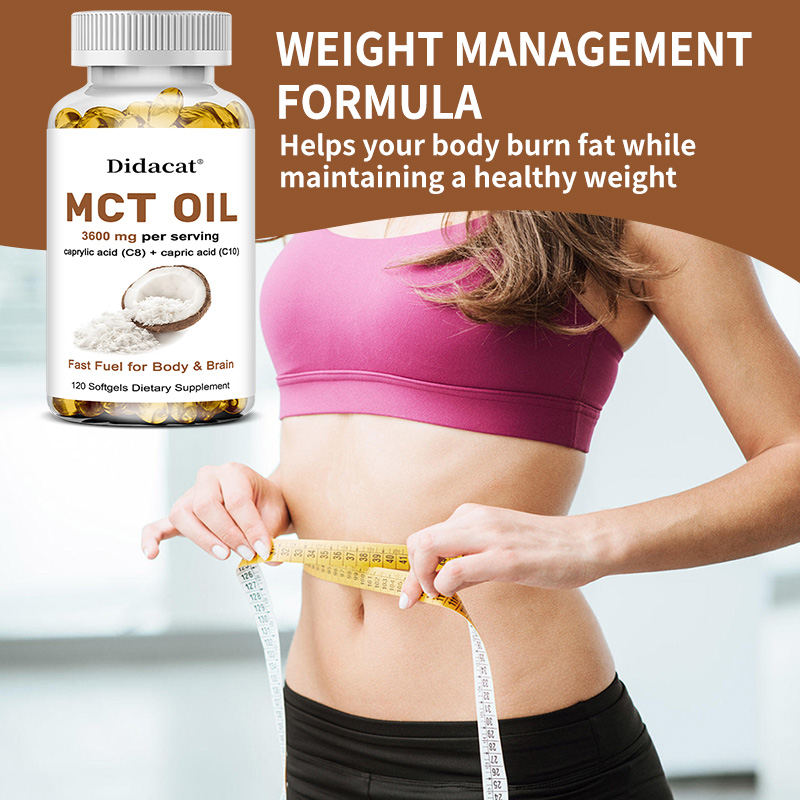 MCT Oil 3600 mg C8 C10 Kapsułk – Mct Oil Coconut recenzja i cena