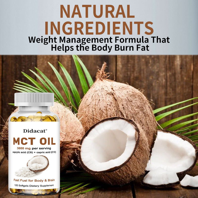 MCT Oil 3600 mg C8 C10 Kapsułk – Mct Oil Coconut recenzja i cena