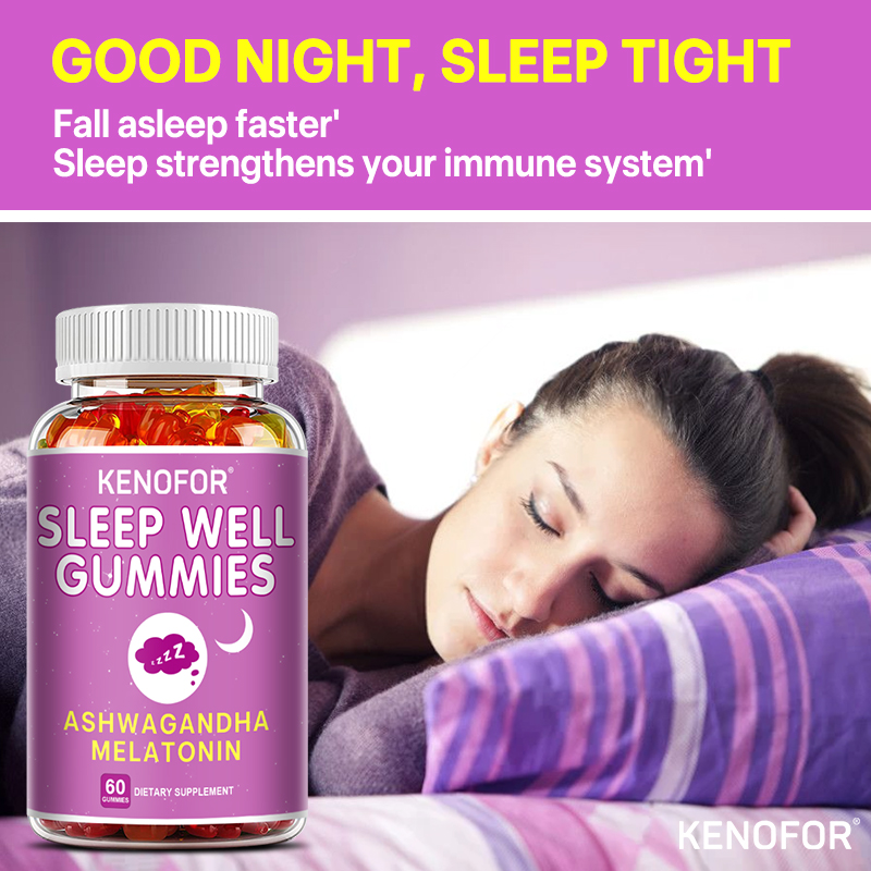 Melatonina + Ashwagandha Gummi – Melatonin Sleep Gummy recenzja i cena