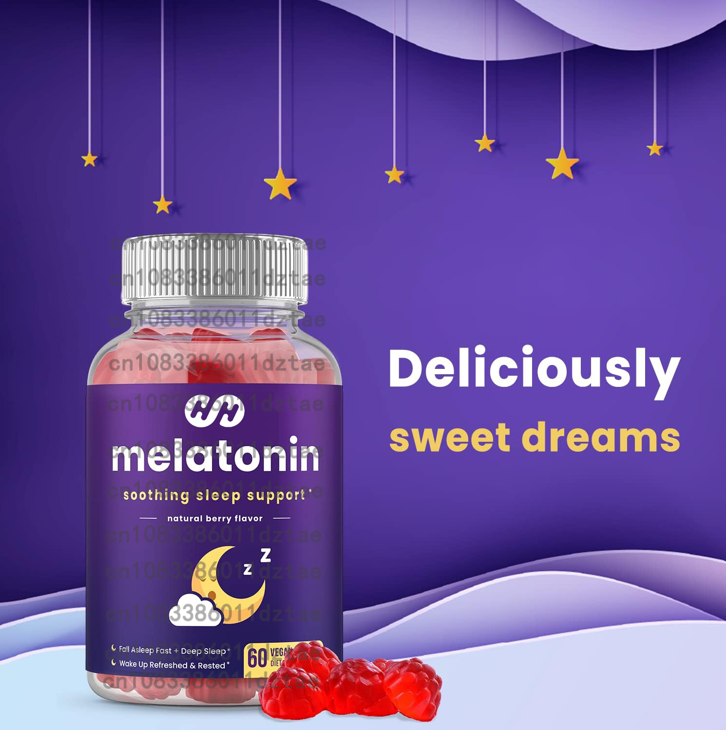 Melatonina w żelkach - wspomag – Melatonin Sleep Gummy recenzja i cena