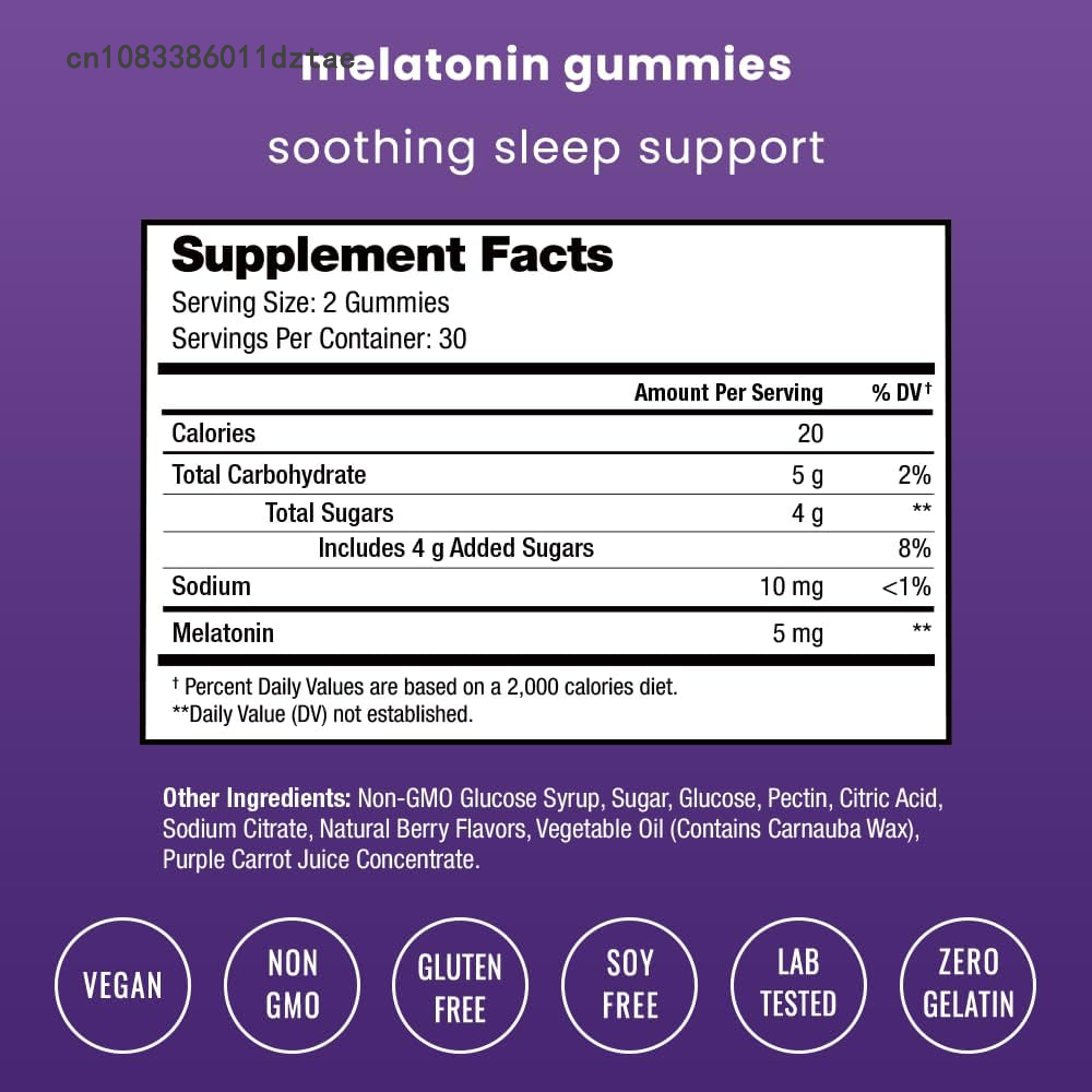 Melatonina w żelkach - wspomag – Melatonin Sleep Gummy recenzja i cena