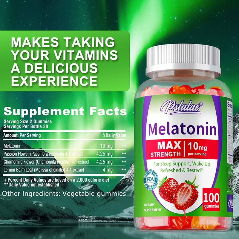 Melatonina w żelkach - wspomag – Melatonin Sleep Gummy recenzja i cena