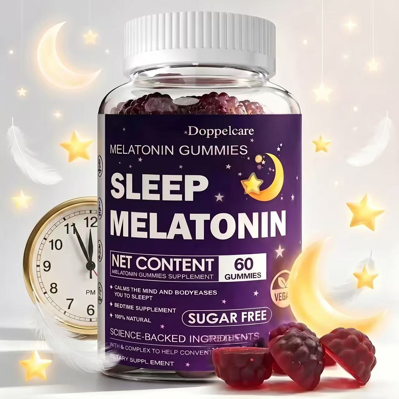 Żelki z melatoniną do spania,  – Melatonin Sleep Gummy recenzja i cena