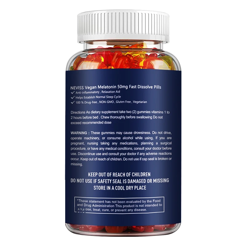 Melatonina Gummies 50 mg - Wsp – Melatonin Sleep Gummy recenzja i cena